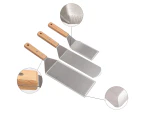 Griddle Stainless Steel Scraper Pancake Turner Spatula Set