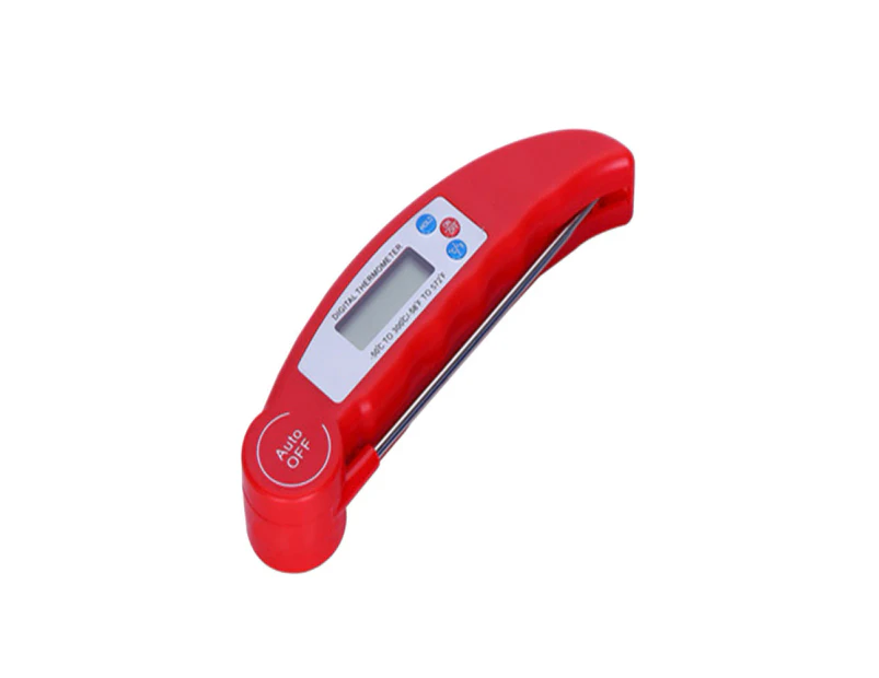 Kitchen Digital Probe Thermometer Barbecue Cooking Food Oil Temperature Gauge-Red