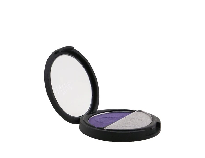 INIKA Organic Pressed Mineral Eye Shadow Duo  # Purple Platinum 3.9g/0.13oz
