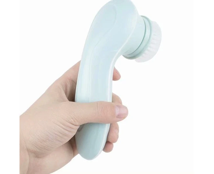 3 in 1 USB Facial Cleansing Brush - Blue