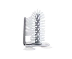 Water Bottle Cleaning Brush Glass Cup Washer With Suction Base Bristle For Bar Kitchen Sink Home Tools
