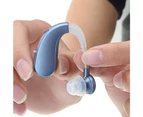 Rechargeable Mini In Ear Hearing Aid Digital Enhancer Sound Amplifier - Gold