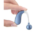 Rechargeable Mini In Ear Hearing Aid Digital Enhancer Sound Amplifier - Gold