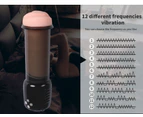 Urway Masturbation Cup Male Vibrating Sex Toys Pussy Silicone Vagina Masturbator