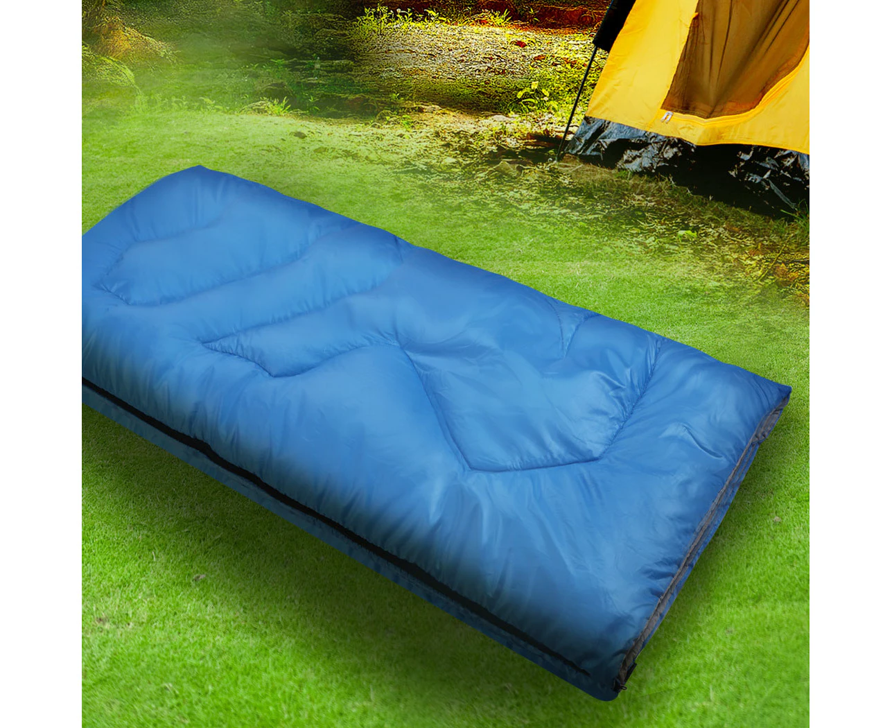 Mountview Sleeping Bag Single Bags Outdoor Camping Hiking Thermal Tent 10℃-25℃