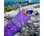 Mountview Sleeping Bag Single Bags Outdoor Camping Hiking Thermal -10? Tent