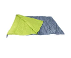 Mountview Double Sleeping Bag Bags Outdoor Camping Hiking Thermal -10℃ Tent Grey