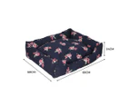 Pawz Dog Calming Bed Pet Cat Washable Removable Cover Double-Sided Cushion L