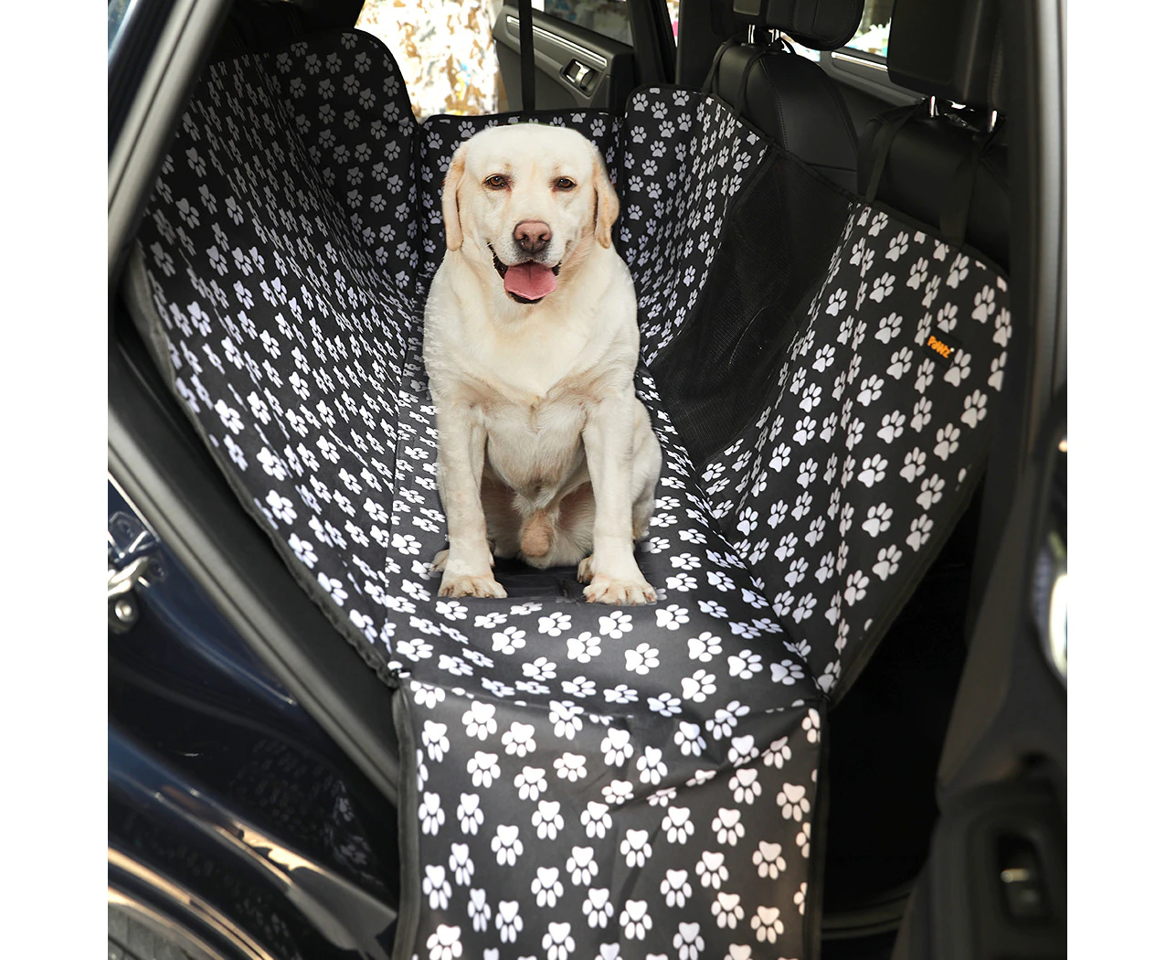 Pawz Pet Back Car Seat Cover Hammock Nonslip Dog Puppy Cat Waterproof Rear Large