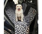 Pawz Pet Back Car Seat Cover Hammock Nonslip Dog Puppy Cat Waterproof Rear Large