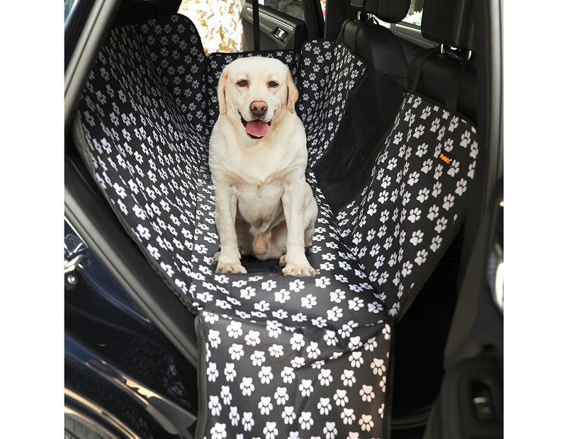 Pawz Pet Back Car Seat Cover Hammock Nonslip Dog Puppy Cat Waterproof Rear Large Catch