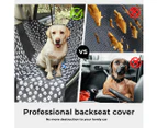 Pawz Pet Back Car Seat Cover Hammock Nonslip Dog Puppy Cat Waterproof Rear Large