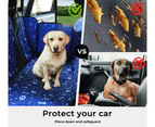 Pawz Pet Back Car Seat Cover Hammock Nonslip Dog Puppy Cat Waterproof Rear Blue