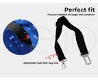 Pawz Pet Back Car Seat Cover Hammock Nonslip Dog Puppy Cat Waterproof Rear Blue