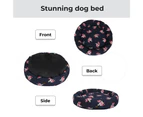 Pawz Dog Calming Bed Pet Cat Washable Portable Round Kennel Summer Outdoor XXL