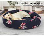 Pawz Dog Calming Bed Pet Cat Washable Portable Round Kennel Summer Outdoor XXL