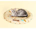 Pawz Pet Cooling Mat Dog Gel Non-Toxic Bed Cat Puppy Sofa Self-cool Summer Round