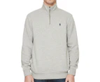 Polo Ralph Lauren Men's Classic Quarter Zip Sweatshirt - Grey Heather