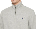 Polo Ralph Lauren Men's Classic Quarter Zip Sweatshirt - Grey Heather
