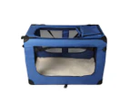 PaWz Pet Travel Carrier Kennel Folding Soft Sided Dog Crate For Car Cage Large M