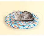 Pawz Pet Cool Gel Mat Cat Bed Dog Bolster Waterproof Self-cooling Pads Summer L