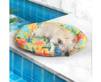 Pawz Pet Cool Gel Mat Cat Bed Dog Bolster Waterproof Self-cooling Pads Summer L