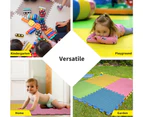 Bopeep EVA Foam Kids Play Mat Floor Kid Crawling Interlocking Home Red 60x60 - Red