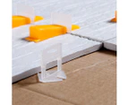 400x 2MM Tile Leveling System Clips Levelling Spacer Tiling Tool Floor Wall