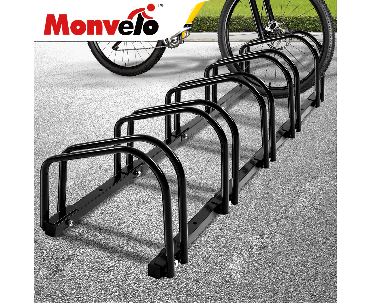 5x Bike Stand Bicycle Rack Storage Floor Parking Holder Cycling Portable Stands