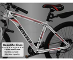 Monvelo 26'' Mountain Bike 21 Speed Bicycle Front Suspension Men Carboon Steel