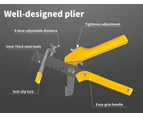 400x2MM 200x Tile Leveling Wedges 1x Push Pliers 2x Tile Suckers Leveling Set