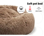 Pawz Pet Bed Mattress Dog Beds Bedding Cat Pad Mat Cushion Winter XXL Brown - Brown