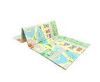 Bopeep Kids Play Mat Baby Crawling Pad Floor Foldable XPE Foam Non-slip Star