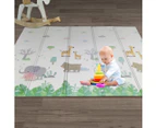 Bopeep Kids Play Mat Baby Crawling Pad Floor Foldable XPE Foam Non-slip Bear - Multi-Colour