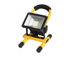 EMITTO LED Portable Flood Light Outdoor 30W Rechargeable Spotlight 2400LM IP65