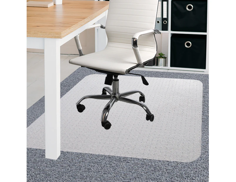 Marlow Chair Mat Office Carpet Floor Protectors Home Room Computer Work 135X114 - Clear