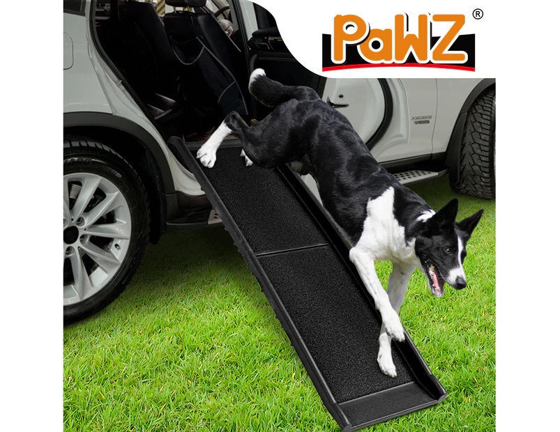 PaWz Dog Ramp Pet Car Suv Travel Stair Step Portable Foldable Lightweight Ladder