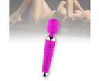 10 Speed Rechargeable Dildo Wand Vibrator Clit Stimulator AV Sex Adult Toy