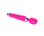 Urway Clitoral Stimulator Wand Vibrator Rechargeable Dildo Female Sex Toy Pink - Pink