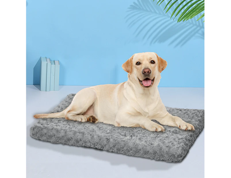 Pawz Pet Bed Dog Beds Bedding Soft Warm Mattress Cushion Pillow Mat Velvet L