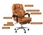 Levede Gaming Chair Office Computer Seat Racing PU Leather Executive Footrest