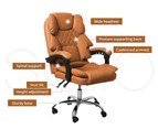 Levede Gaming Chair Office Computer Seat Racing PU Leather Executive Recliner