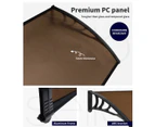 Mountview Window Door Awning Canopy Outdoor Patio Sun Shield Rain Cover 1M X 6M