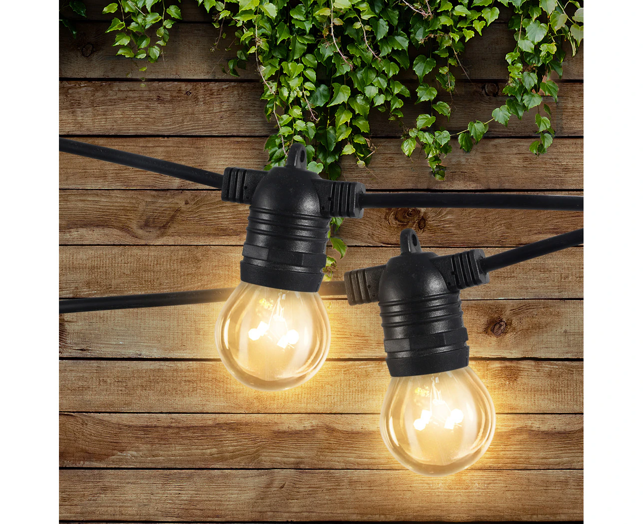 Emitto Festoon String Lights Wedding Party Birthday Garden Decor lights 20M