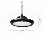 Emitto UFO High Bay LED Lights 100W Workshop Lamp Industrial Shed Warehouse Factory