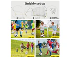 Centra Soccer Goal Net Football Kids Outdoor Training Portable Trainer Sports