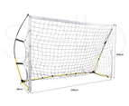 Centra Soccer Goal Net Football Kids Outdoor Training Portable Trainer Sports