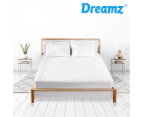 Dreamz Mattress Protector Topper Microfiber Comfort Waterproof Cover Single