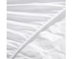 Dreamz Mattress Protector Topper Microfiber Comfort Waterproof Cover Single