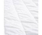 Dreamz Mattress Protector Topper Microfiber Comfort Waterproof Cover Single